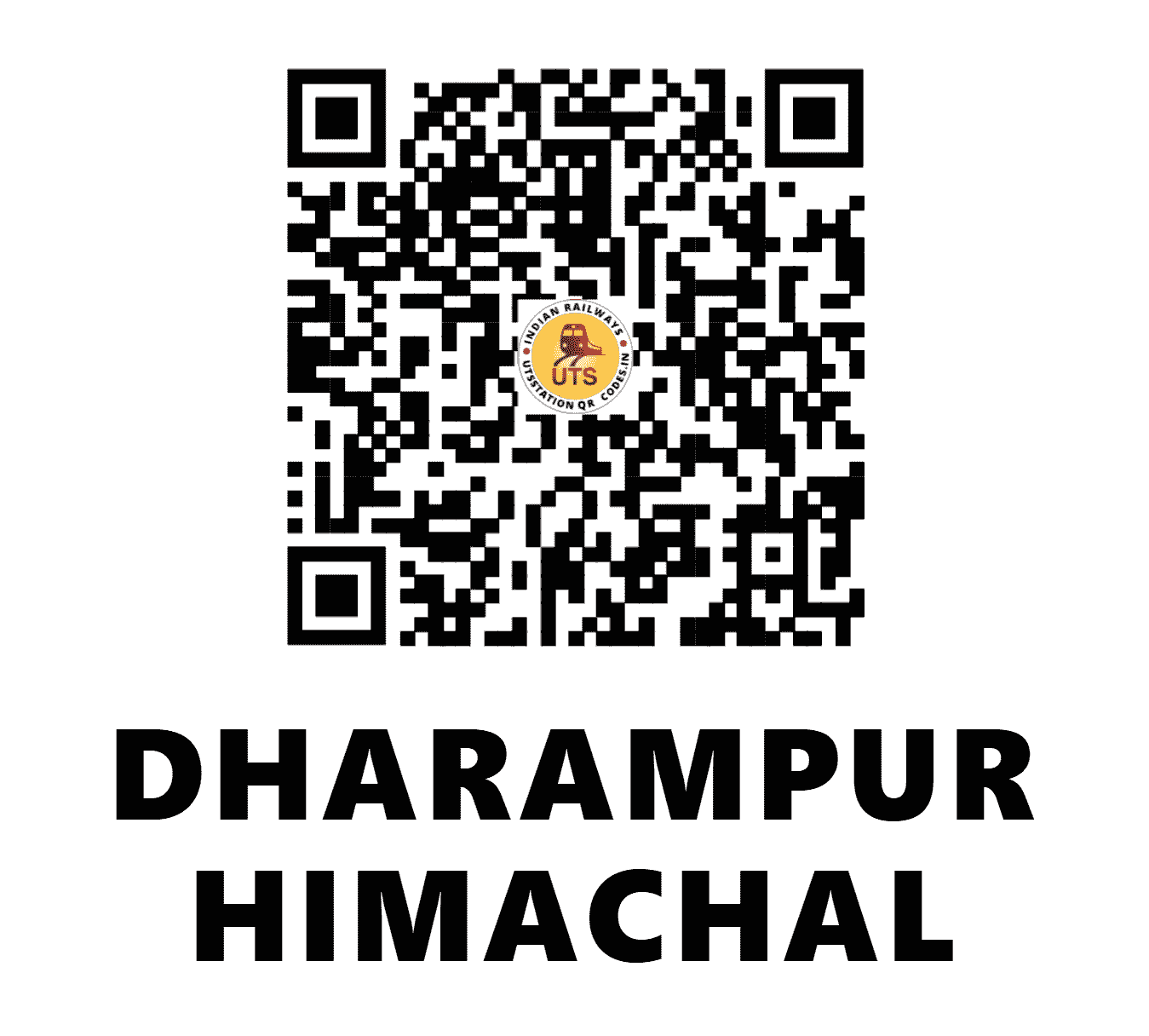 UTS QR Code for DHARAMPUR HIMACHAL - DMP - NR (HIMACHAL PRADESH)